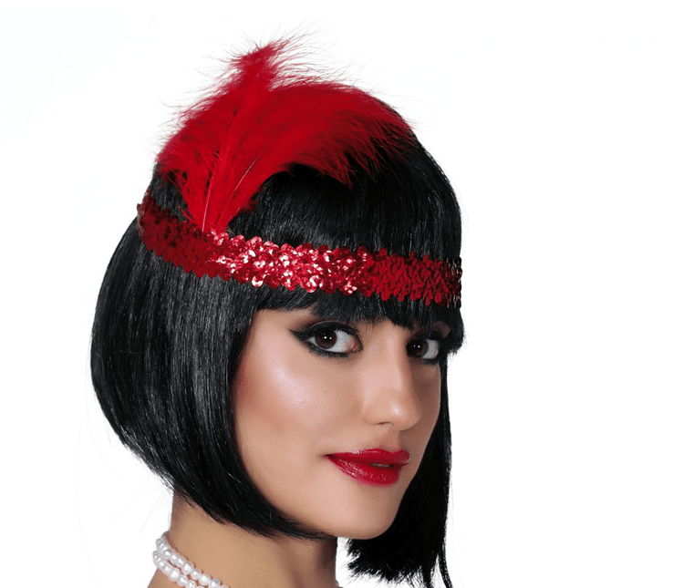 Hoofdband Charleston Rood van Fiestas Guirca koop je bij Partywinkel