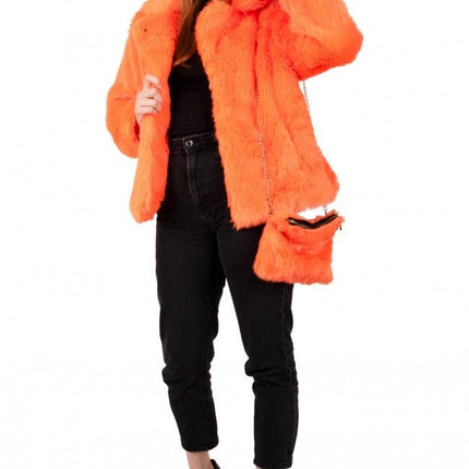 Hoofdband Pluche Orange van PartyXplosion koop je bij Partywinkel
