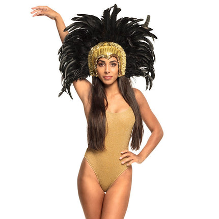 Hoofdband Tooi Gouden Glitters van Boland koop je bij Partywinkel