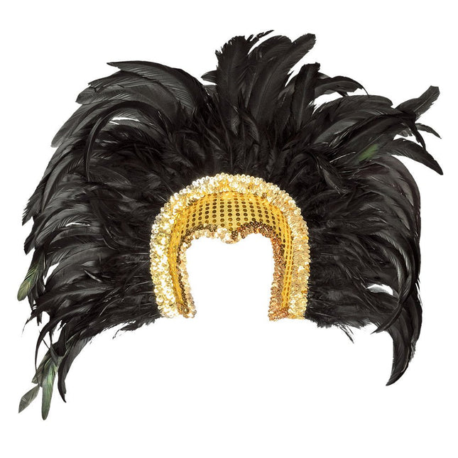 Hoofdband Tooi Gouden Glitters van Boland koop je bij Partywinkel