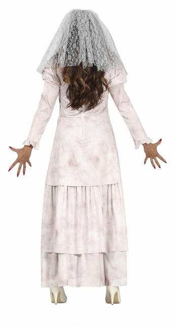 Horror Geest Halloween Kostuum Dames van Fiestas Guirca koop je bij Partywinkel