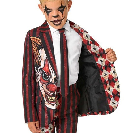Horrorclown Kostuum Jongens 3-delig van OppoSuits koop je bij Partywinkel