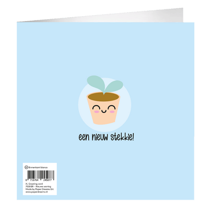 Housewarming Wenskaart 23cm van Paper Dreams koop je bij Partywinkel