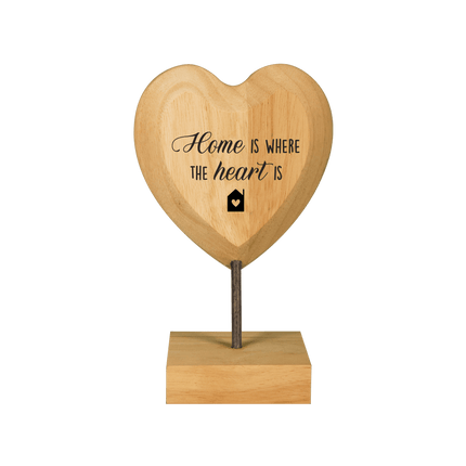 Houten Hart Home Is Where The Heart Is van Paper Dreams koop je bij Partywinkel