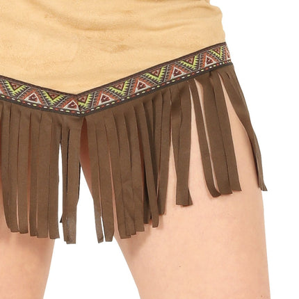 Indiaanse Jurk Dames Kort van Fiestas Guirca koop je bij Partywinkel