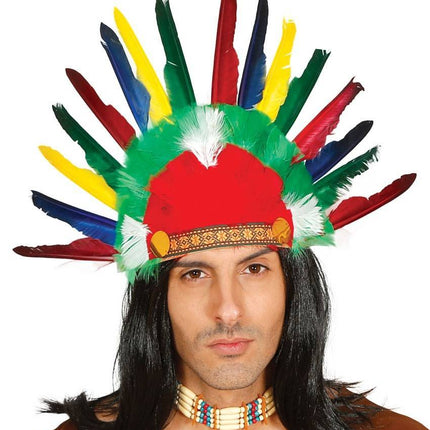 Indianentooi van Fiestas Guirca koop je bij Partywinkel