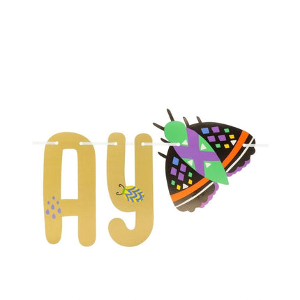 Insecten Letterslinger Happy Buzzzzday 1,5m van Folat koop je bij Partywinkel