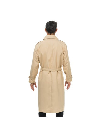 Miesten beige Detective-trenchcoat