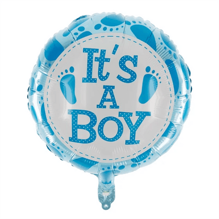 It'S A Boy Helium Ballon Leeg 45cm van VDV Benefit koop je bij Partywinkel