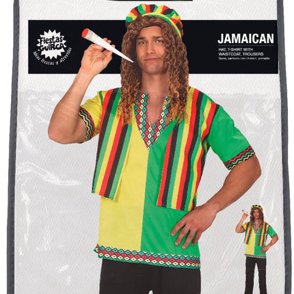 Jamaicaans Kostuum van Fiestas Guirca koop je bij Partywinkel