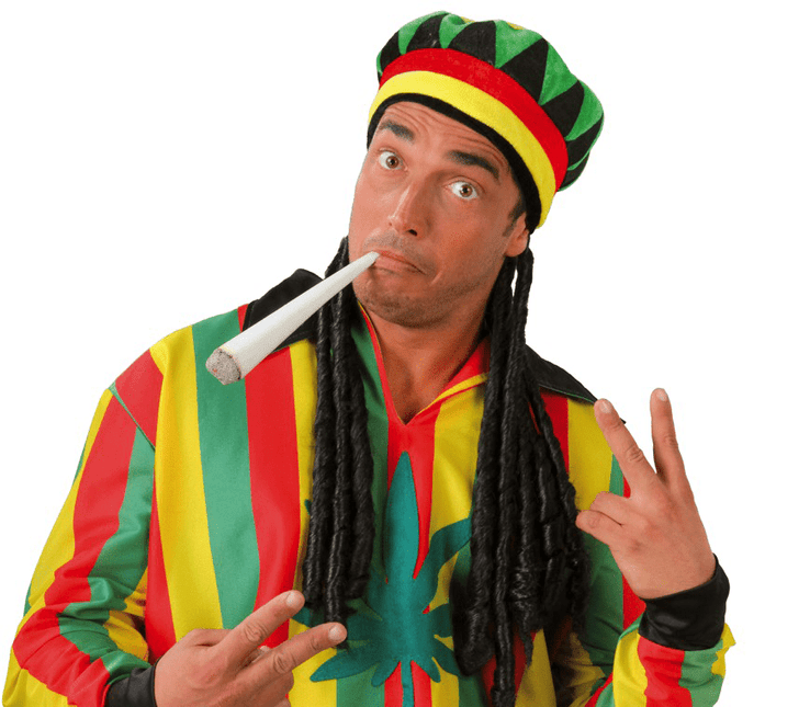 Jamaicaanse Pet Vlechten van Fiestas Guirca koop je bij Partywinkel