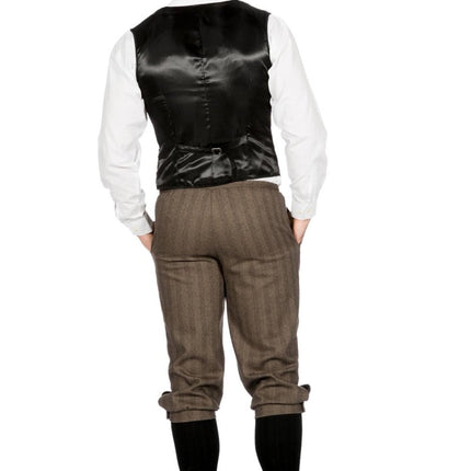 Jaren 20 Kostuum Bruin van Wilbers & Wilbers koop je bij Partywinkel