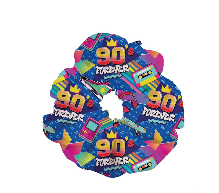 Jaren 90 Scrunchie van Fiestas Guirca koop je bij Partywinkel