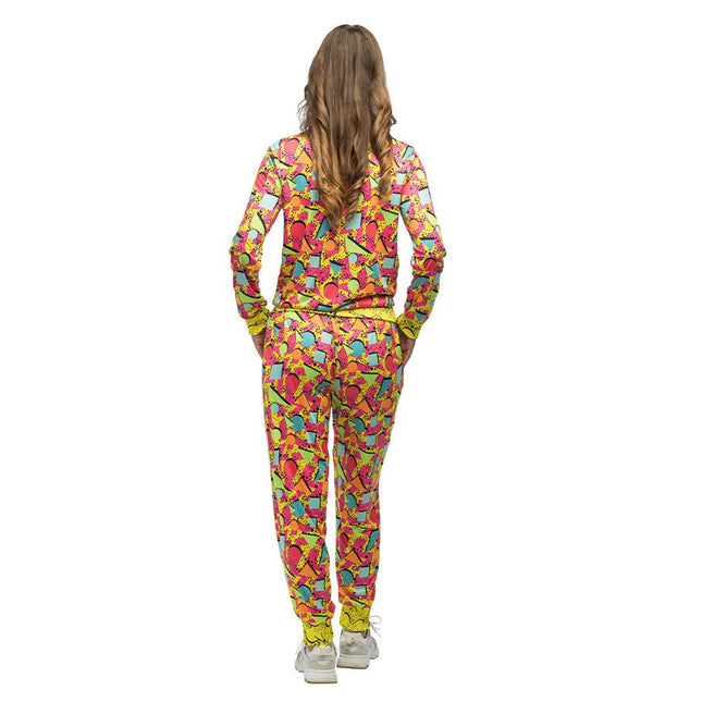 Jaren 90 Trainingspak Fout Dames Uv van Boland koop je bij Partywinkel