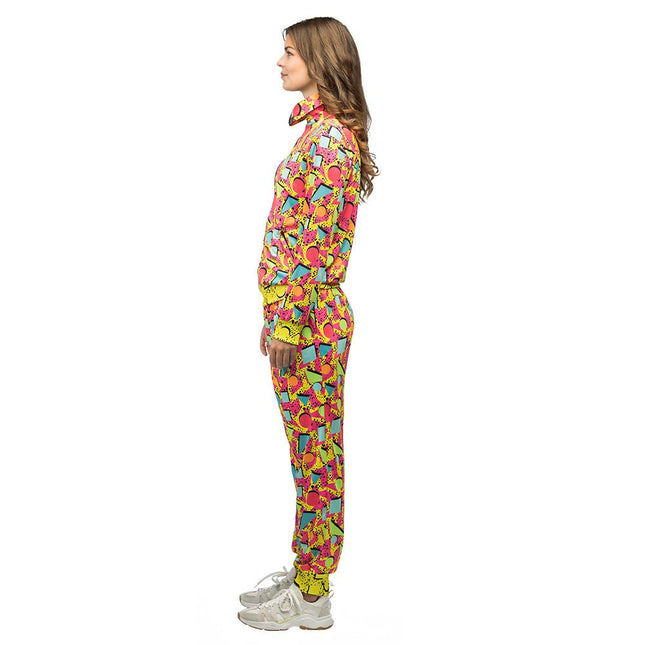 Jaren 90 Trainingspak Fout Dames Uv van Boland koop je bij Partywinkel