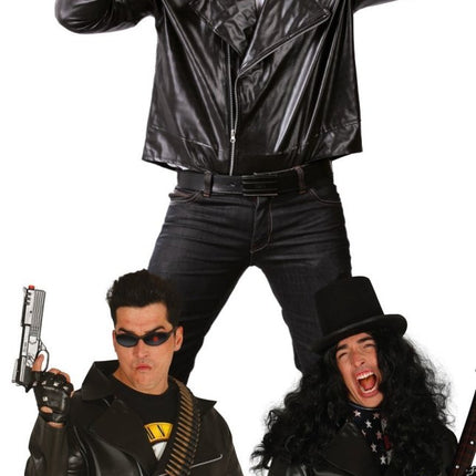 Jas Heren Biker van Fiestas Guirca koop je bij Partywinkel