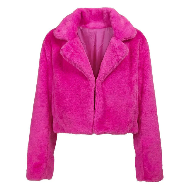 Jasje Fluffy rave roze (M/L) van Boland koop je bij Partywinkel
