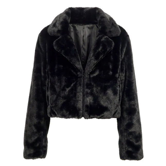 Jasje Fluffy rave zwart (M/L) van Boland koop je bij Partywinkel
