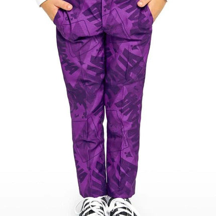 Joker Kostuum Jongens Paars van OppoSuits koop je bij Partywinkel
