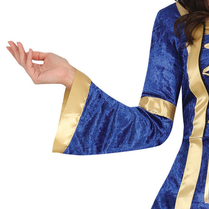 Jonkvrouw Kostuum Blauw Dames van Fiestas Guirca koop je bij Partywinkel