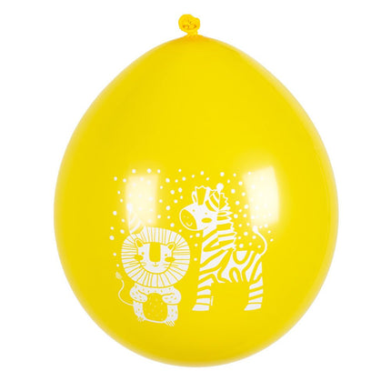 Jungle Ballonnen Safari 25cm 6st van Boland koop je bij Partywinkel
