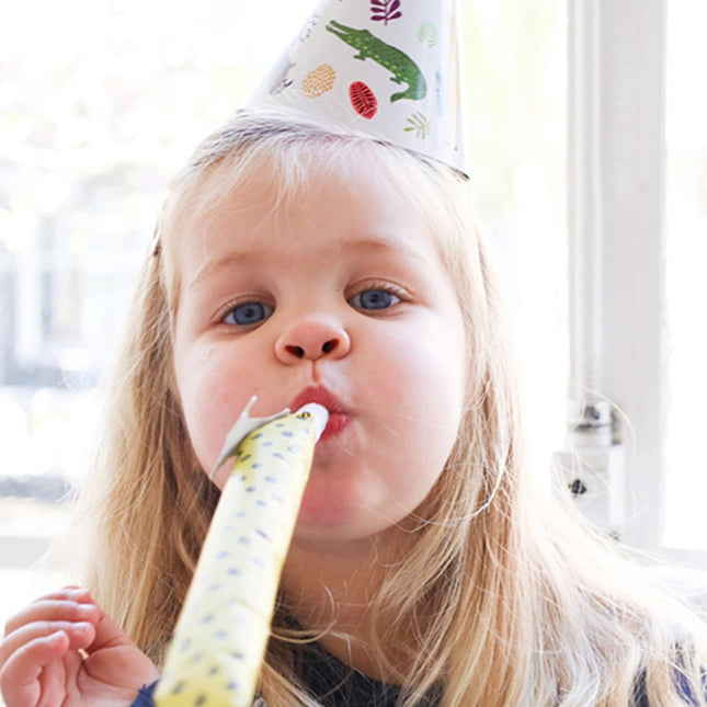 Jungle Dieren Roltongen Zoo Party 24cm 6st van Folat koop je bij Partywinkel