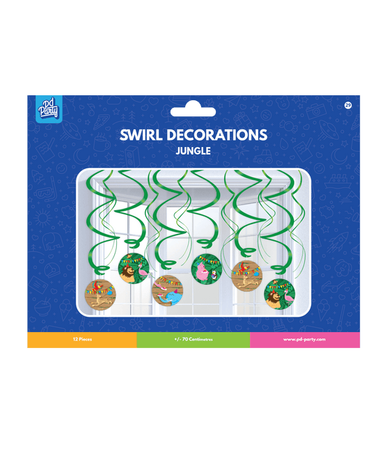 Jungle Hangdecoratie 70cm van Paper Dreams koop je bij Partywinkel