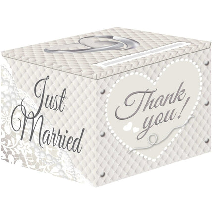 Just Married Enveloppen Gift Box 30cm van Folat koop je bij Partywinkel