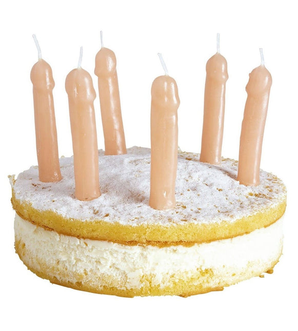 Kaarsen Piemel 6st van Widmann koop je bij Partywinkel