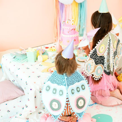 Kaarsen Regenboog En Bloem 3,5cm 5st van Partydeco koop je bij Partywinkel