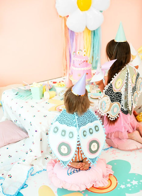 Kaarsen Regenboog En Bloem 3,5cm 5st van Partydeco koop je bij Partywinkel