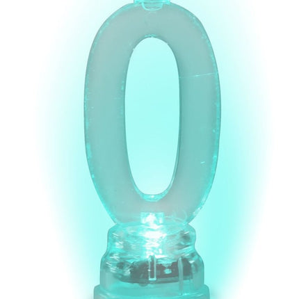 Kaarsenhouder 0 Jaar Led 13cm van Fiestas Guirca koop je bij Partywinkel