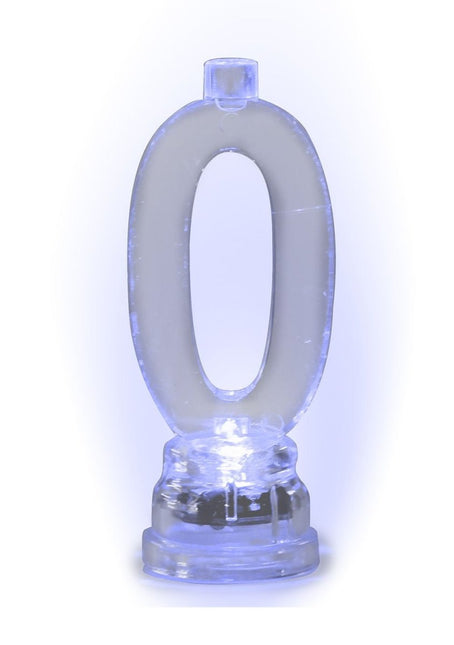 Kaarsenhouder 0 Jaar Led 13cm van Fiestas Guirca koop je bij Partywinkel