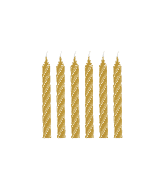 Kaarsjes Goud van Paper Dreams koop je bij Partywinkel