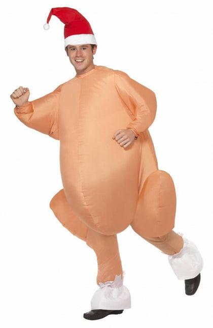 Kalkoen Pak Opblaasbaar M/L van Smiffys koop je bij Partywinkel