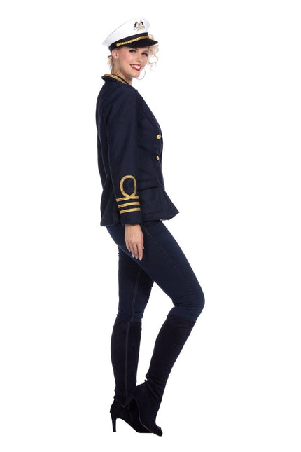 Kapitein Jas Dames van Wilbers & Wilbers koop je bij Partywinkel