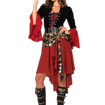 Kapitein Jurk Dames Leg Avenue van Leg Avenue koop je bij Partywinkel