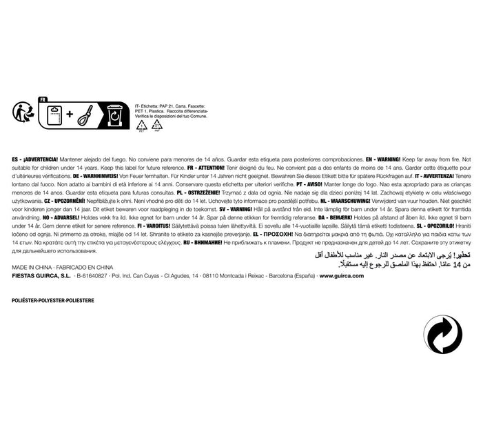 Kapitein Pet Kleurrijke Juwelen van Fiestas Guirca koop je bij Partywinkel