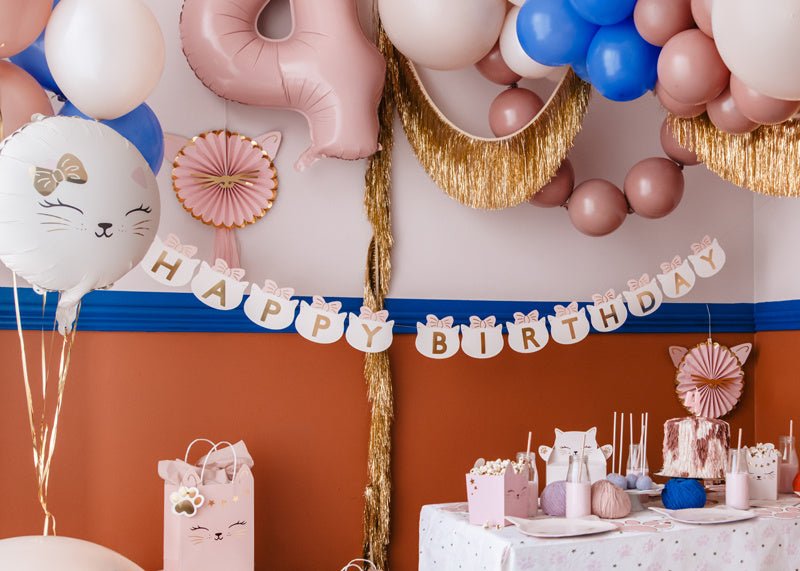 Kat Helium Ballon Leeg 45cm van Partydeco koop je bij Partywinkel