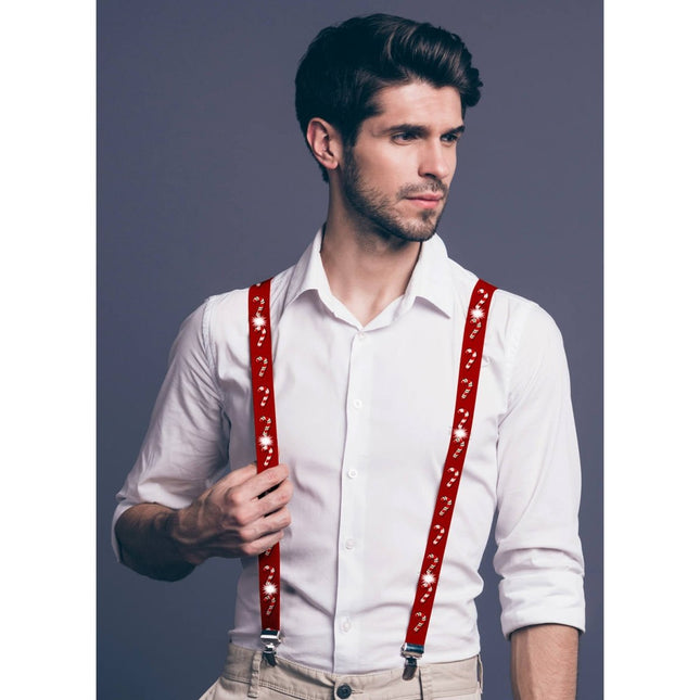 Kerst Bretels Zuurstok van Folat koop je bij Partywinkel