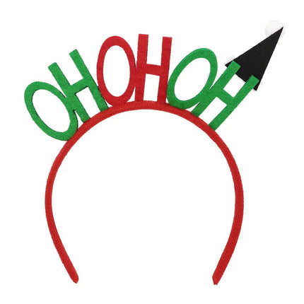 Kerst Haarband Ho Ho Ho van Boland koop je bij Partywinkel