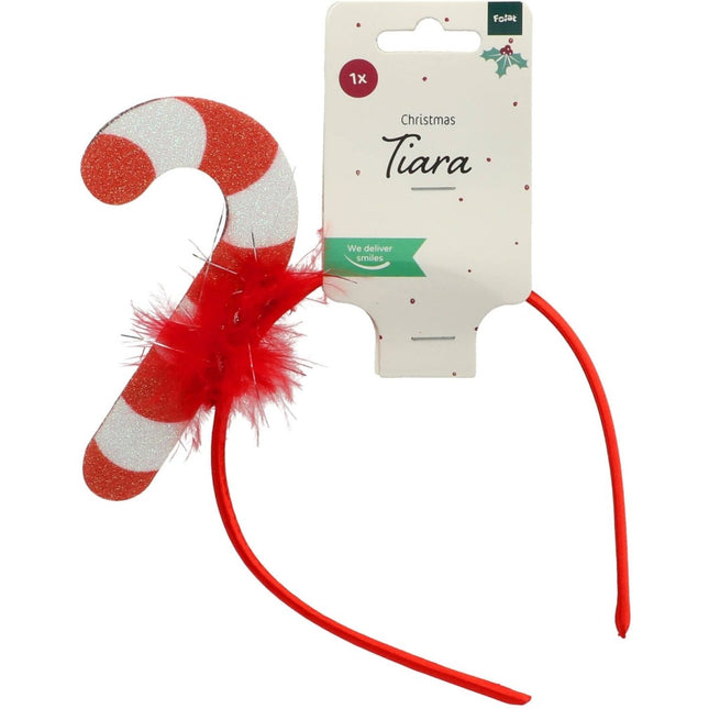 Kerst Haarband Zuurstok van Folat koop je bij Partywinkel