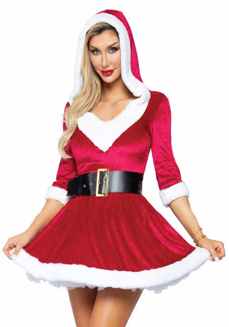 Kerst Jurk Dames Mrs. Claus van Leg Avenue koop je bij Partywinkel