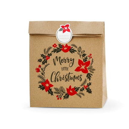 Kerst Uitdeelzakjes 3st van Partydeco koop je bij Partywinkel