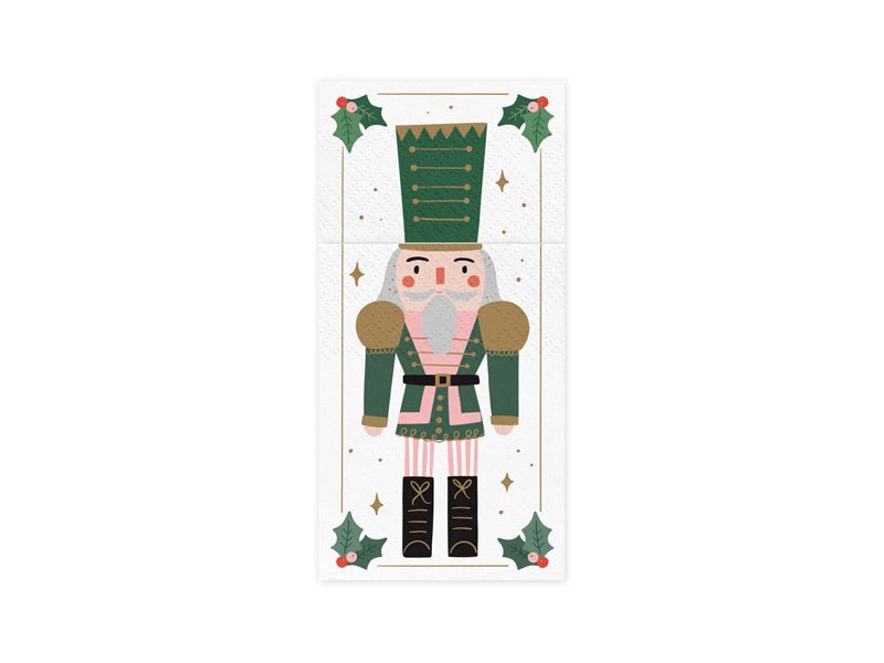 Kerst Uitdeelzakjes Notenkraker 20cm van Partydeco koop je bij Partywinkel