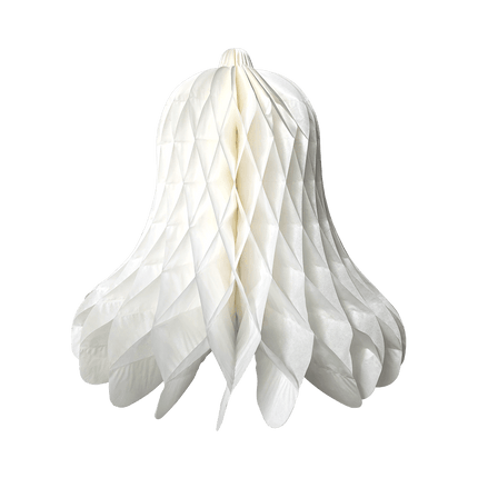 Kerstklok 50 cm - Wit van Paper Dreams koop je bij Partywinkel