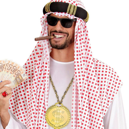 Ketting Hiphop Dollar van Widmann koop je bij Partywinkel