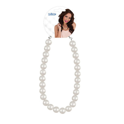 Ketting Marilyn Wit van Boland koop je bij Partywinkel