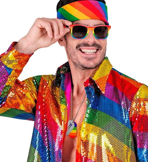 Ketting Pride Tag van Widmann koop je bij Partywinkel