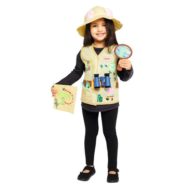 Kind Kostuum Peppa Explorer Set van Riethmueller koop je bij Partywinkel